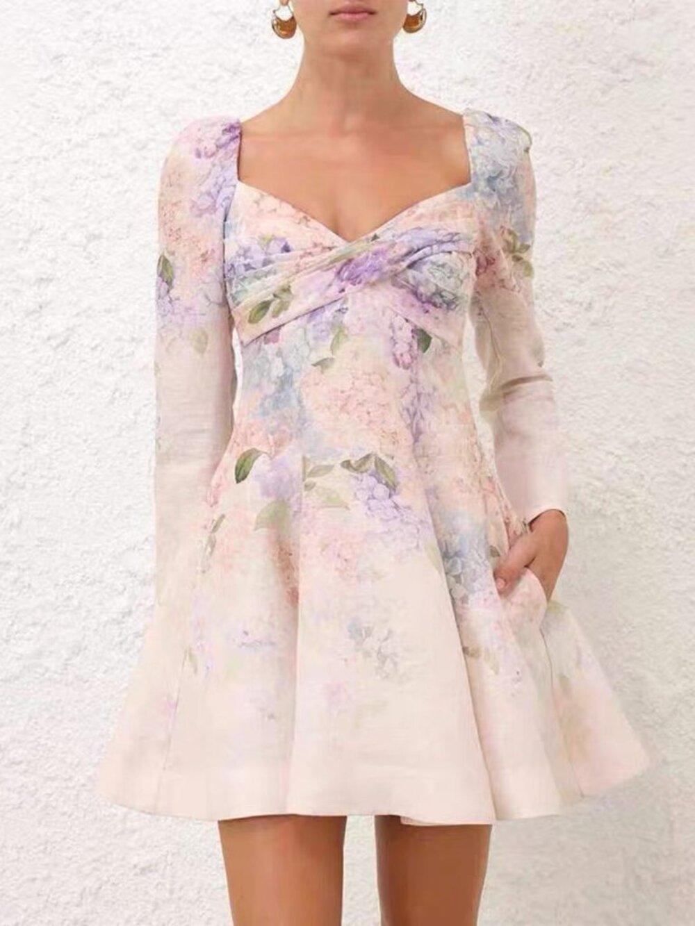 ZIMMERMANN pink dress Size 0